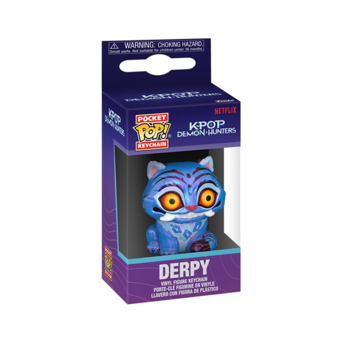 Funko Pop! Keychain K-Pop Demon Hunters – Derpy | Vinyl Schlüsselanhänger