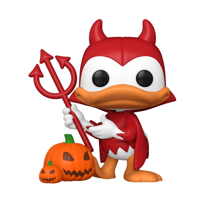 Funko Pop! Disney – Devil Donald with Pumpkin #1446 | Vinyl Figur