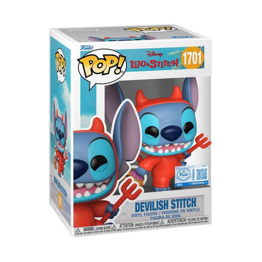 Funko Pop! Disney – Devilish Stitch #1701 | Exklusive Vinyl Figur