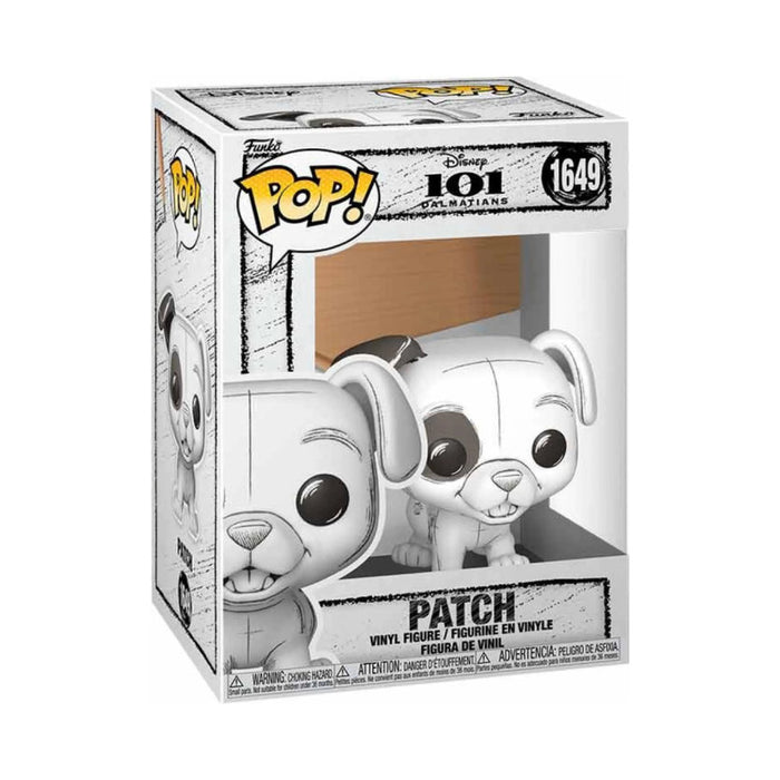 Funko Pop! Disney – Patch (101 Dalmatiner, Black & White) #1649 | Vinyl Figur