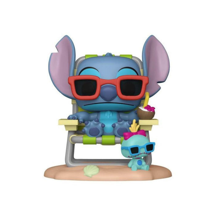 Funko Pop! Disney Lilo & Stitch – Stitch in Sunlounger #1639 | Exklusive Vinyl Figur
