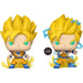 Funko Pop! Dragon Ball Daima – Super Saiyan Son Goku #2305 (Glow Chase) | Bundle Vinyl Figur