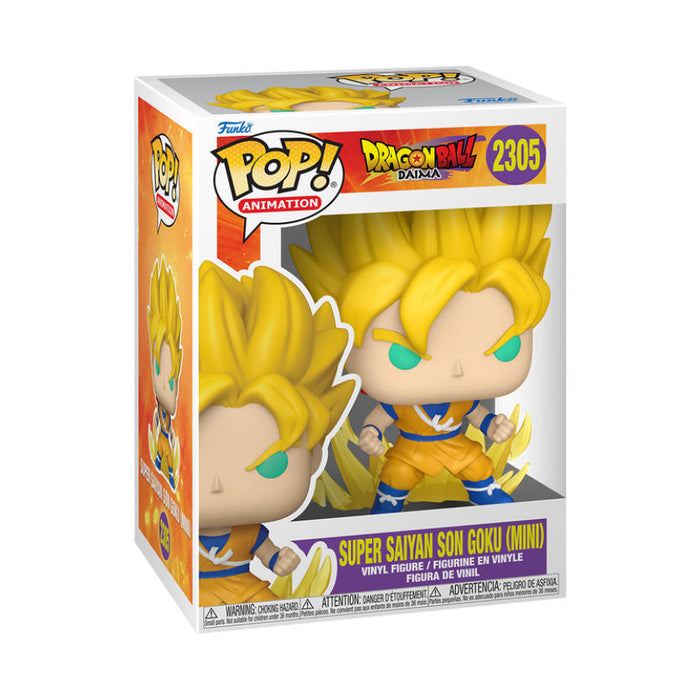 Funko Pop! Dragon Ball Daima – Super Saiyan Son Goku #2305 (Glow Chase) | Bundle Vinyl Figur