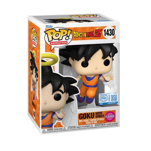 Funko Pop! Dragon Ball Z – Goku with Wings (Flocked) #1430 | Vinyl Figur