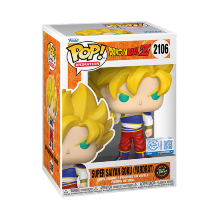 Funko Pop! Dragon Ball Z – SJ Goku Yardrat (Chase Bundle) #2106 | Exklusive Vinyl Figur