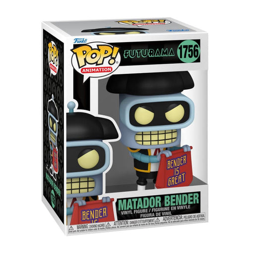 Funko_Pop_Futurama_Matador_Bender