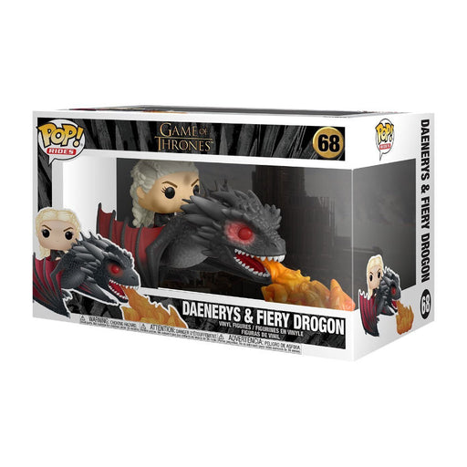 Funko Pop! Rides – Game of Thrones – Daenerys & Fiery Drogon #68 | Vinyl Figur