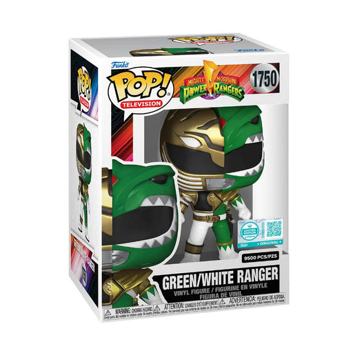Funko Pop! Mighty Morphin Power Rangers – Green/White Ranger (Limited Edition) #1750 | Vinyl Figur