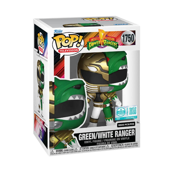Funko Pop! Mighty Morphin Power Rangers – Green/White Ranger (Limited Edition) #1750 | Vinyl Figur