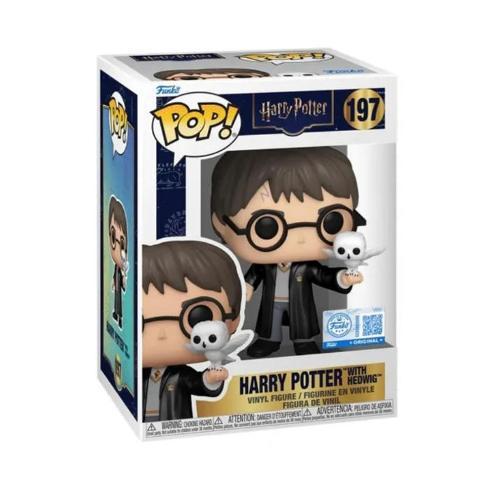 Funko Pop! Harry Potter – Harry Potter with Hedwig #197 | Vinyl Figur