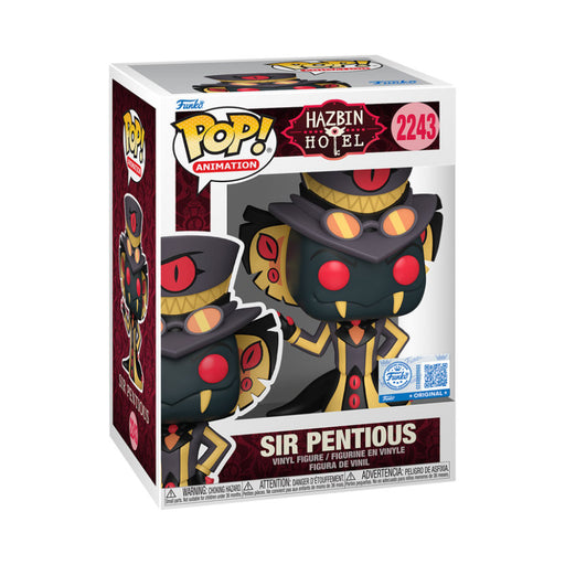 unko Pop! Hazbin Hotel – Sir Pentious #2243 | Exklusive Vinyl Figur