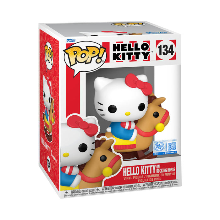 Funko Pop! Sanrio – Hello Kitty (Rocking Horse) #134 | Vinyl Figur