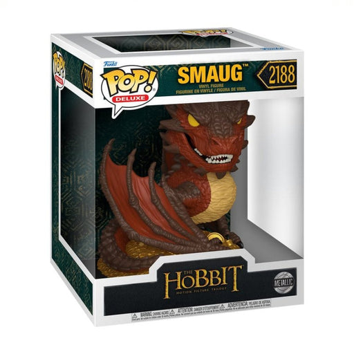 Funko Pop! The Hobbit – Smaug #2188 Metallic | Deluxe Vinyl Figur