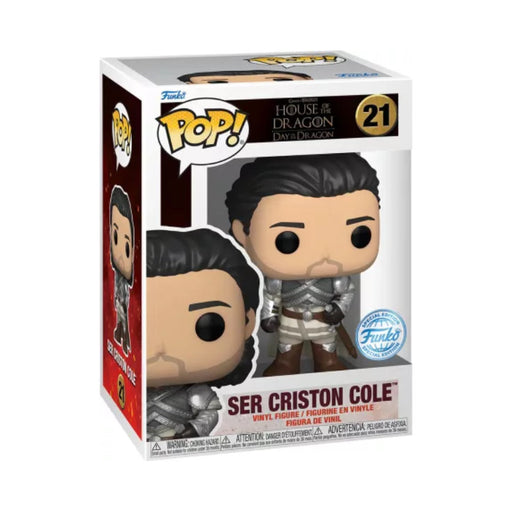 Funko Pop! House of the Dragon – Ser Criston Cole #21 | Exklusive Vinyl Figur