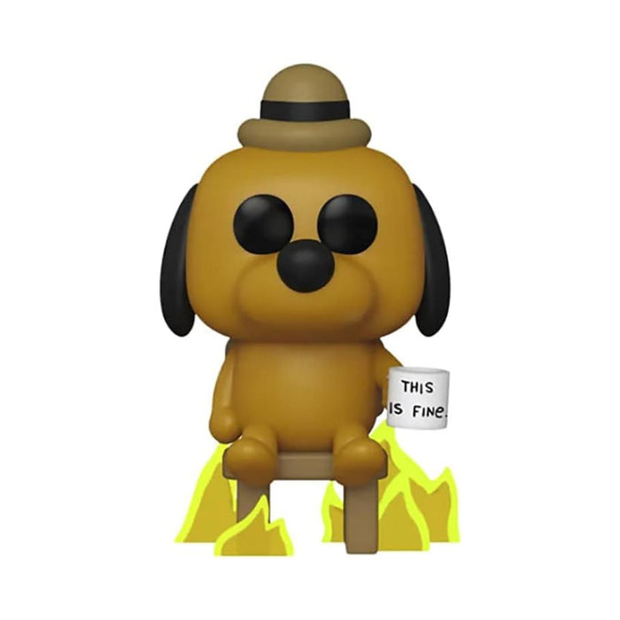 Funko Pop! Icons – This Is Fine Dog (Special Edition) #56 | Exklusive Vinyl Figur