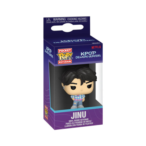 Funko Pop! Keychain K-Pop Demon Hunters – Jinu | Vinyl Schlüsselanhänger