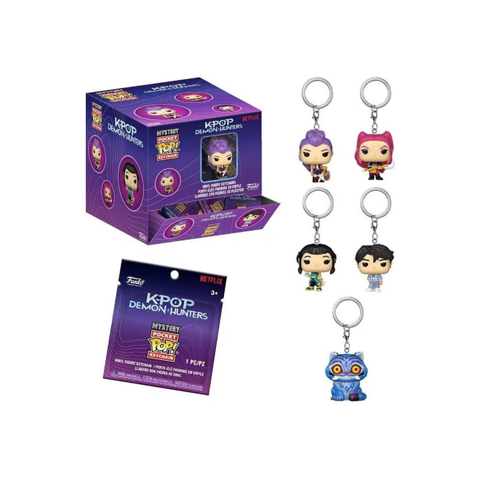 Funko Pop! Keychain K-Pop Demon Hunters – Mystery Blind Bag | Vinyl Schlüsselanhänger