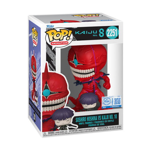 Funko Pop! Kaiju No. 8 – Soshiro Hoshina vs Kaiju No. 10 #2251 | Exklusive Vinyl Figur