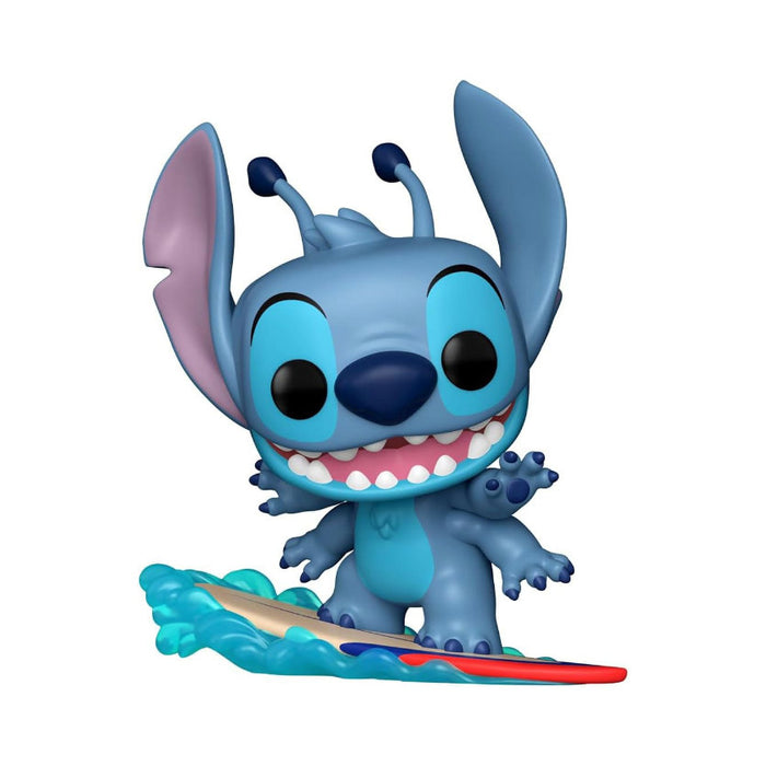 Funko Pop! Disney – Stitch on Surfboard (Summer Convention 2025 Limited Edition) #1594 | Exklusive Vinyl Figur