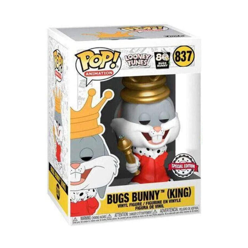 Funko Pop! Looney Tunes - Bugs Bunny (King) #837 – Pop Hero