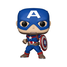 Lade das Bild in den Galerie-Viewer, Funko_Pop_Marvel_Captain_America
