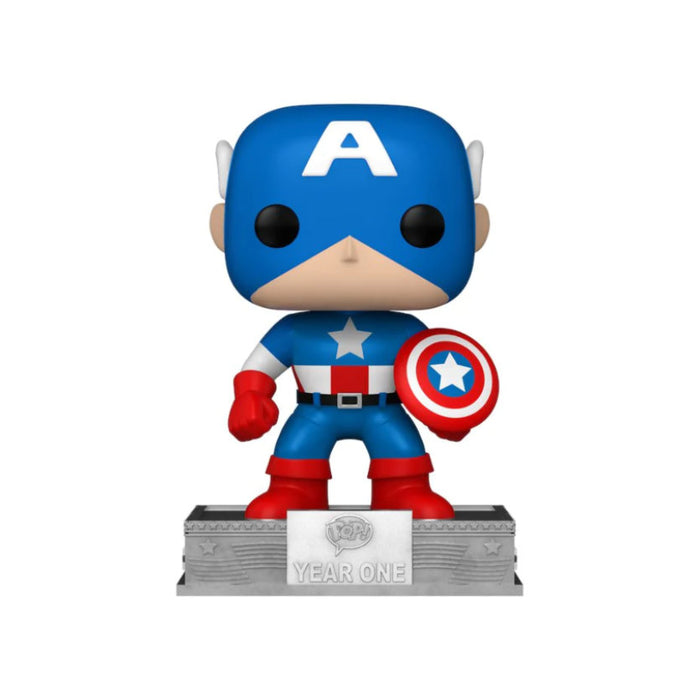 Funko Pop! Marvel – Captain America (Year One 25th Anniversary) | Limitierte Vinyl Figur