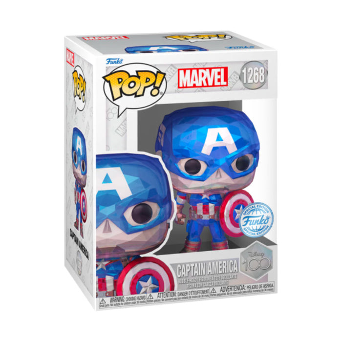 Funko Pop! Marvel – Captain America #1268 | Exklusive Vinyl Figur