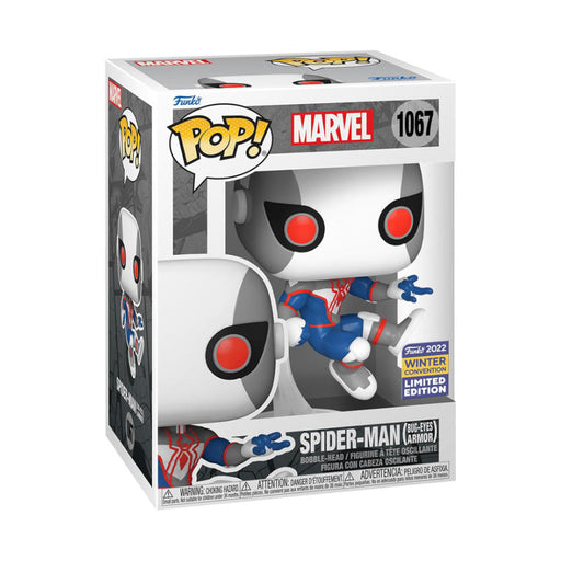 Funko Pop! Marvel – Spider-Man (Bug-Eyes Armor) #1067 | Exklusive Vinyl Figur