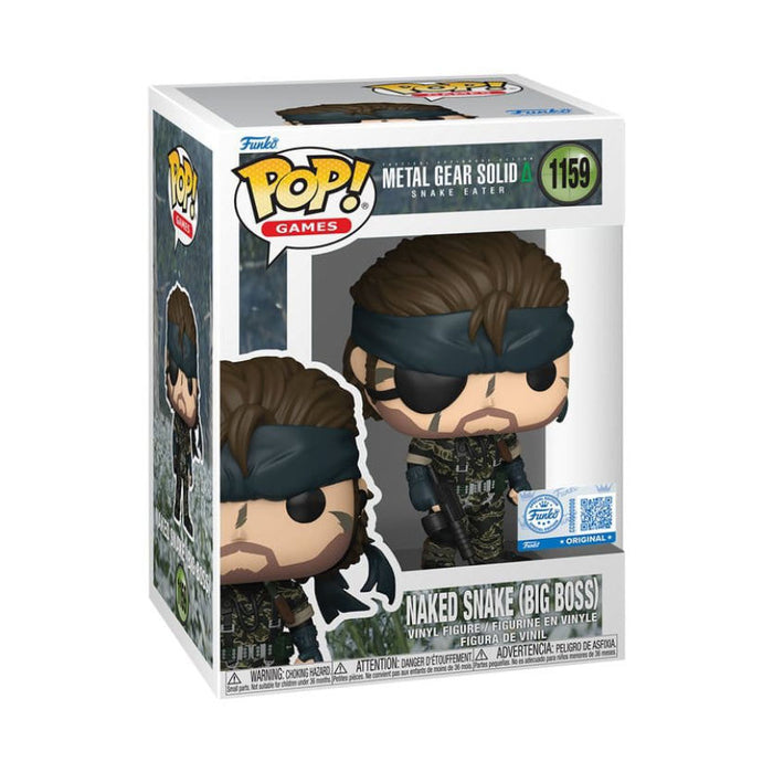 Funko Pop! Metal Gear Solid – Naked Snake (Big Boss) #1159 | Exklusive Vinyl Figur