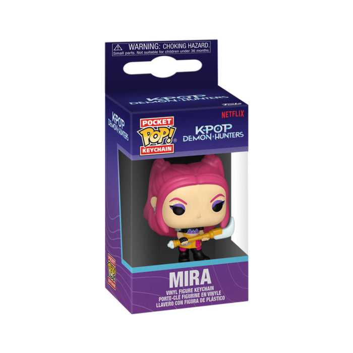 Funko Pop! Keychain K-Pop Demon Hunters – Mira | Vinyl Schlüsselanhänger