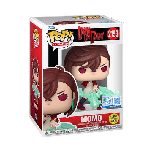 Funko Pop! Dandadan – Momo (Glow in the Dark) #2153 | Exklusive Vinyl Figur