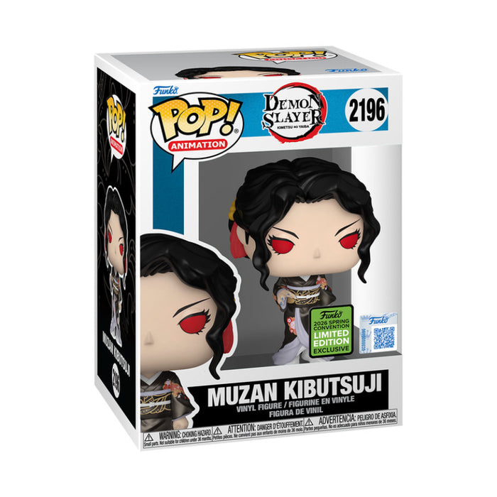 Funko Pop! Demon Slayer – Muzan Kibutsuji (Spring Convention 2026) #2196 | Exklusive Vinyl Figur