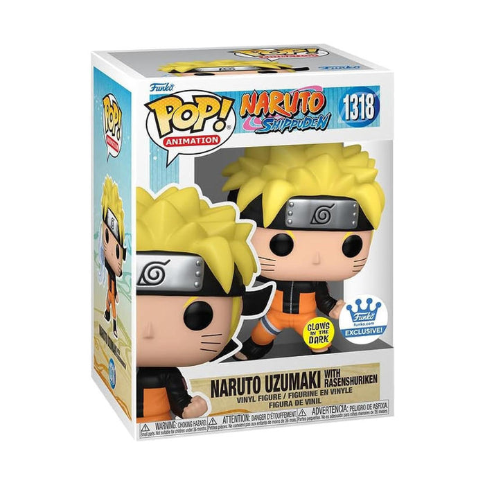 Funko Pop! Naruto Shippuden - Naruto Uzumaki (With Rasenshuriken) (GITD) #1318