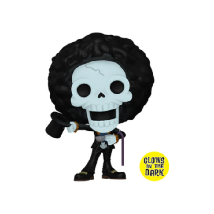 Funko Pop! One Piece – Brook (GITD) #2447 | Vinyl Figur