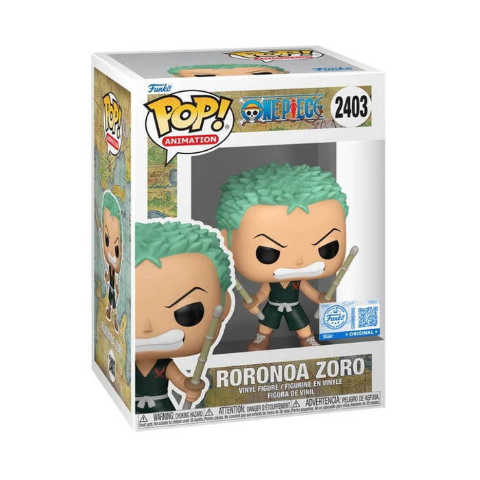 Funko Pop! One Piece – Kid Roronoa Zoro with Katana #2403 | Exklusive Vinyl Figur