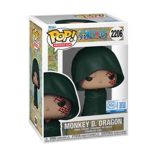 Funko Pop! One Piece – Monkey D. Dragon (Chase Bundle) #2206 | Exklusive Vinyl Figur