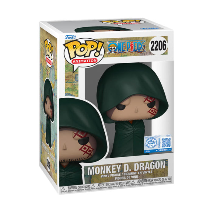 Funko Pop! One Piece – Monkey D. Dragon (Chase Bundle) #2206 | Exklusive Vinyl Figur