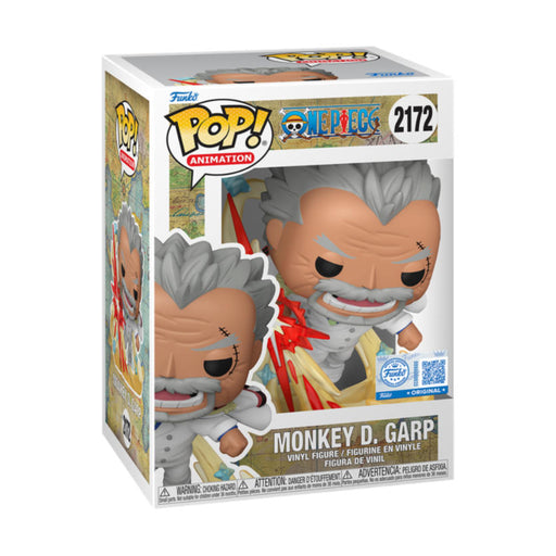 Funko Pop! One Piece – Monkey D. Garp (Glow Chase Bundle) #2172 | Exklusive Vinyl Figur