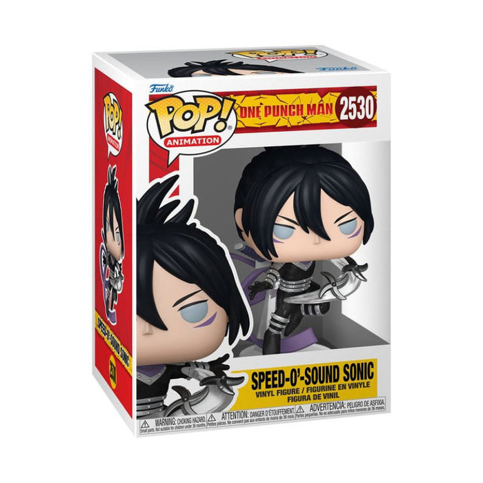 Funko Pop! One Punch Man – Speed-o'-Sound Sonic #2530 | Vinyl Figur