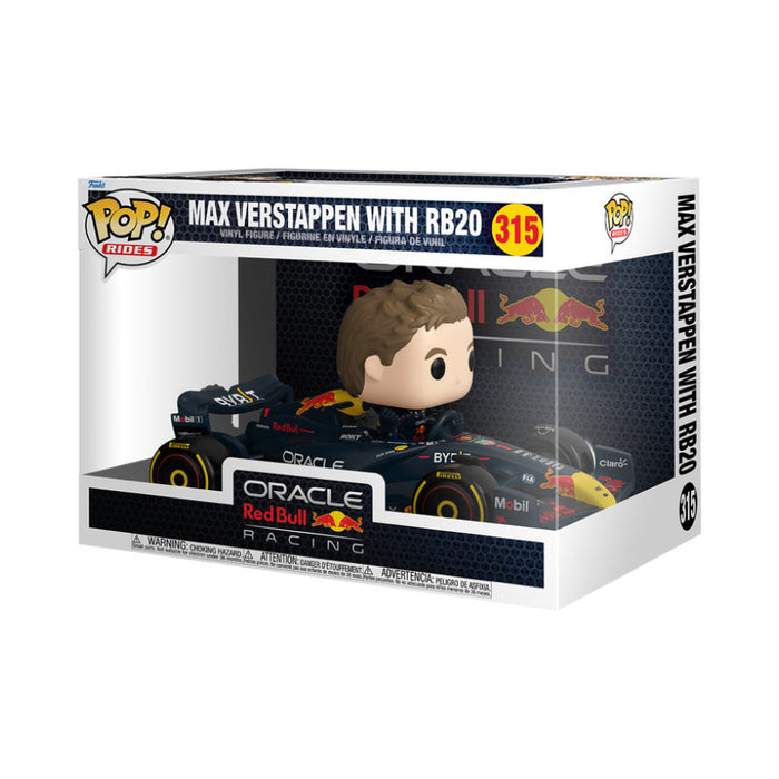 Funko Pop! Rides – Formula 1 – Max Verstappen (Red Bull Racing) #307 | Vinyl Figur