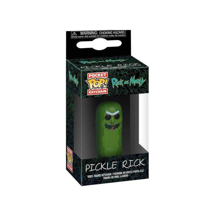 Funko Pop Pocket! Schlüsselanhänger - Pickle Rick