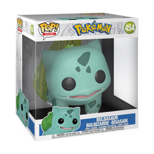 Funko Pop! Pokémon – Bulbasaur / Bisasam (Jumbo Version) #454 | Vinyl Figur