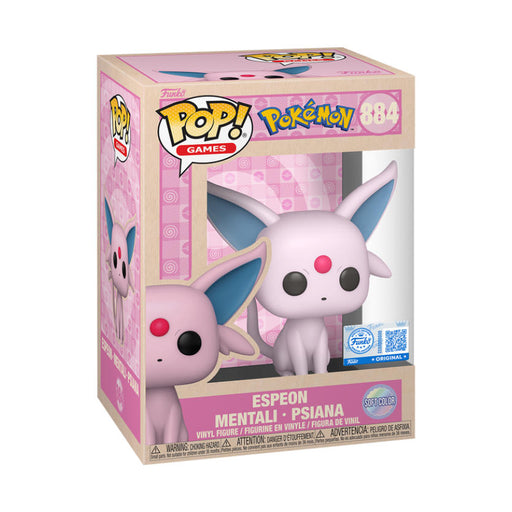 Funko Pop! Pokémon – Espeon (Soft Color) #884 | Exklusive Vinyl Figur