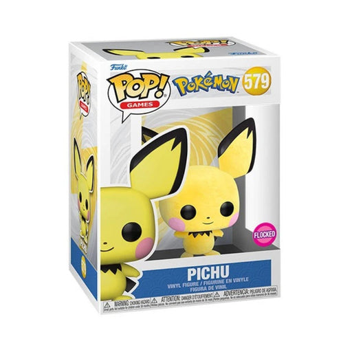 Funko_Pop_Pokemon_Pichu_Flocked