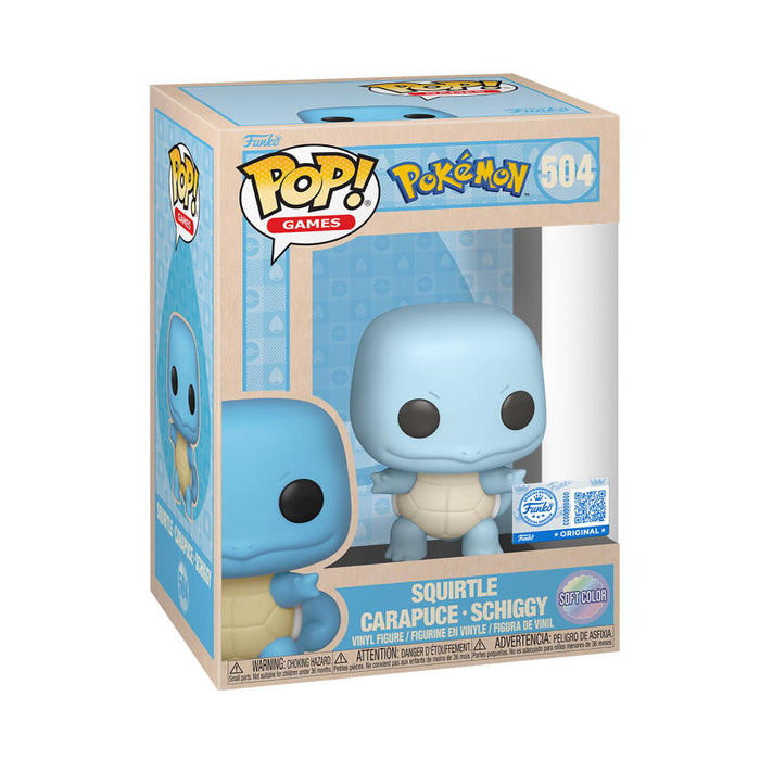 Funko Pop! Pokemon - Squirtle / Schiggy (Soft Color) #504