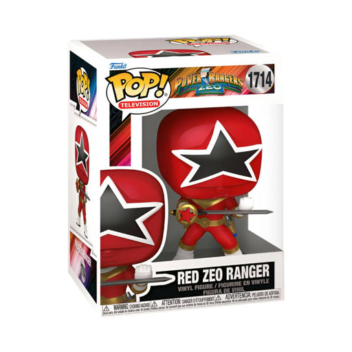 Funko Pop! Power Rangers Zeo – Red Zeo Ranger #1714 | Vinyl Figur