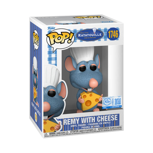 Funko Pop! Ratatouille – Remy mit Käse #1746 | Exklusive Vinyl Figur