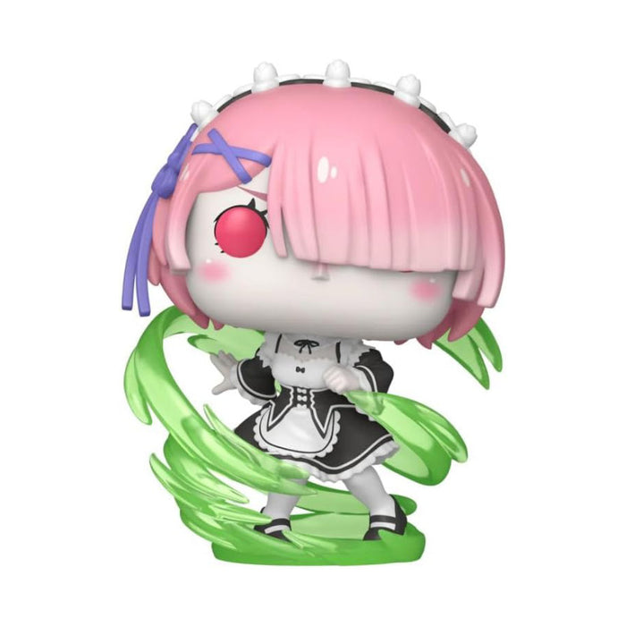 Funko Pop! Plus - Re:Zero – Ram (GITD) #2116 | Exklusive Vinyl Figur