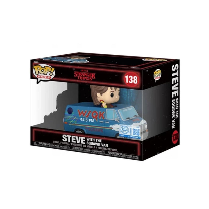 Funko Pop! Stranger Things - Steve With The Squawk Van #138 | Exklusive Vinyl Figur