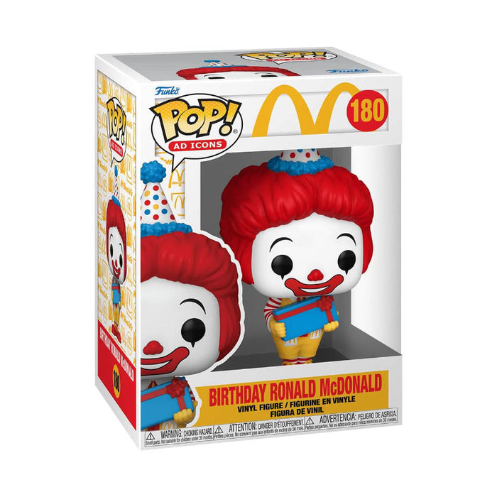 Funko Pop! Ad Icons – Birthday Ronald McDonald #180 | Vinyl Figur